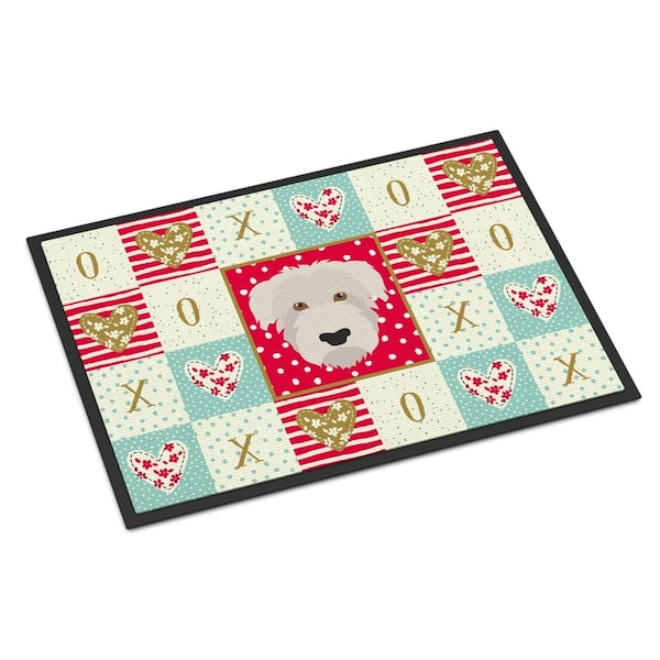 Carolines Treasures 18 x 27 in. Glen of Imaal Love Indoor or Outdoor Mat CK5202MAT - main